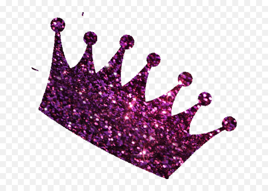 Crown Glitter Glittery Remixit Freetoedit - Pink Sparkle Transparent Glitter Crown Png Emoji,Tiara Emoji