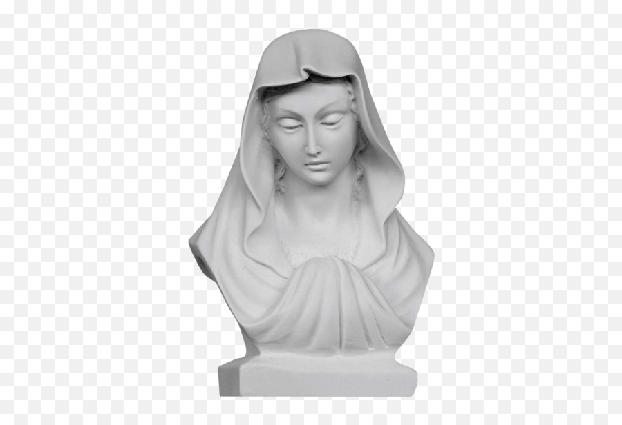 Mary Marble Statues Handmade Marble Statues Of Mother Mary - Transparent Marble Bust Png Emoji,Small Statues That Describe Emotions