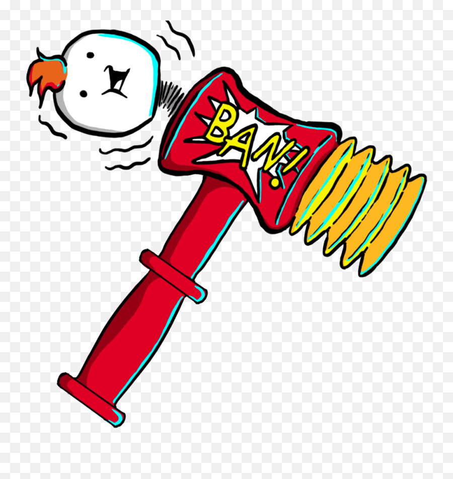 Discord Ban Hammer Emoji Png Image With - Ban Hammer Emoji Discord,Ban Hammer Emoji
