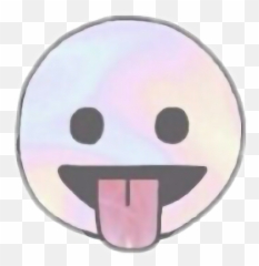 Smile Smileyface Smiley Sticker By Loading 99 - Transparent Tumblr Smiley Face Emoji,Tongue Out Emoji