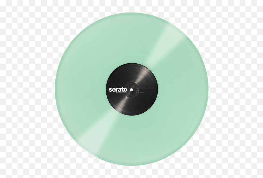 Serato Standard Colors 12u0027u0027 Pair - Glow In The Dark Vinyl Disc Png Green Emoji,Turntable Emoji