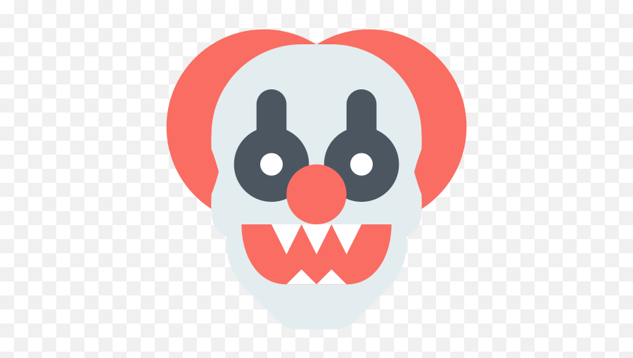 Pennywise Materia Flat Emoji,Pennywise Emoticon
