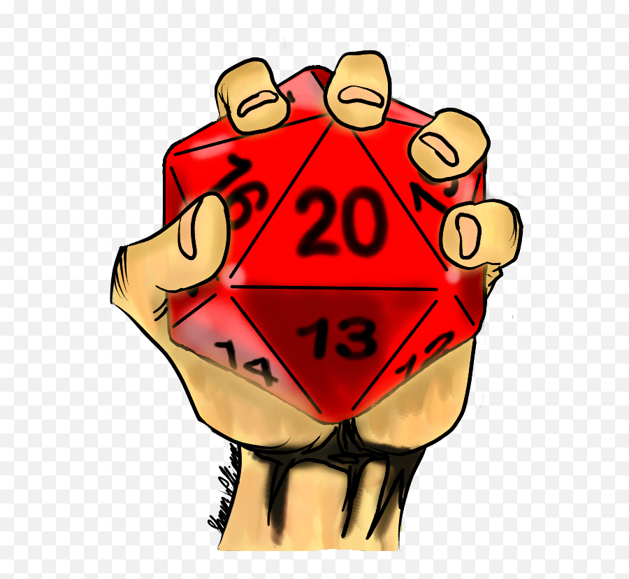 D20 Transparent Background Posted Emoji,20 Sided Dice With Emojis
