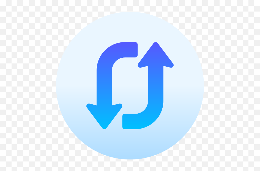 Circular Arrow - Free Arrows Icons Emoji,Clipart Down Arrow Emoji