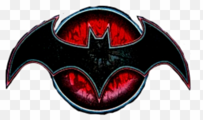 Flashpoint Batman Logo Sticker - Fictional Character Emoji,Batman Symbol Emoji