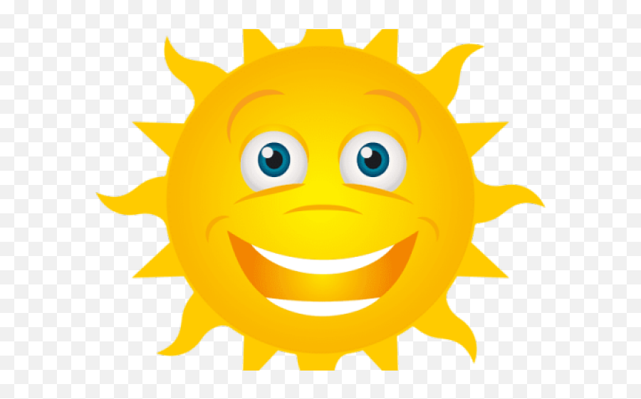 Smiling Sunshine Clipart - Smiling Sun Png Transparent Png Emoji,Sunglasses Emoticon - Hoodie