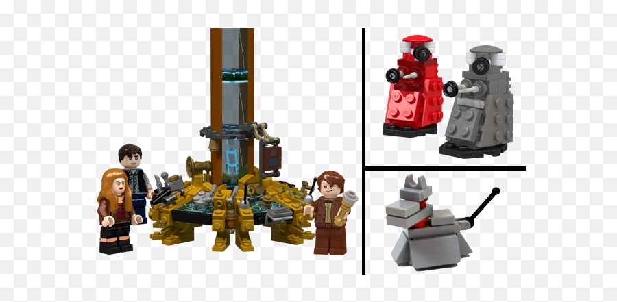 Lego Ideas - Doctor Who Emoji,Small Tardis Emoticon