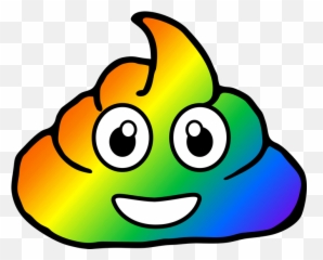 Rainbow Poo Emoji Rug By B0rwear Society6,Green Turd Emoji