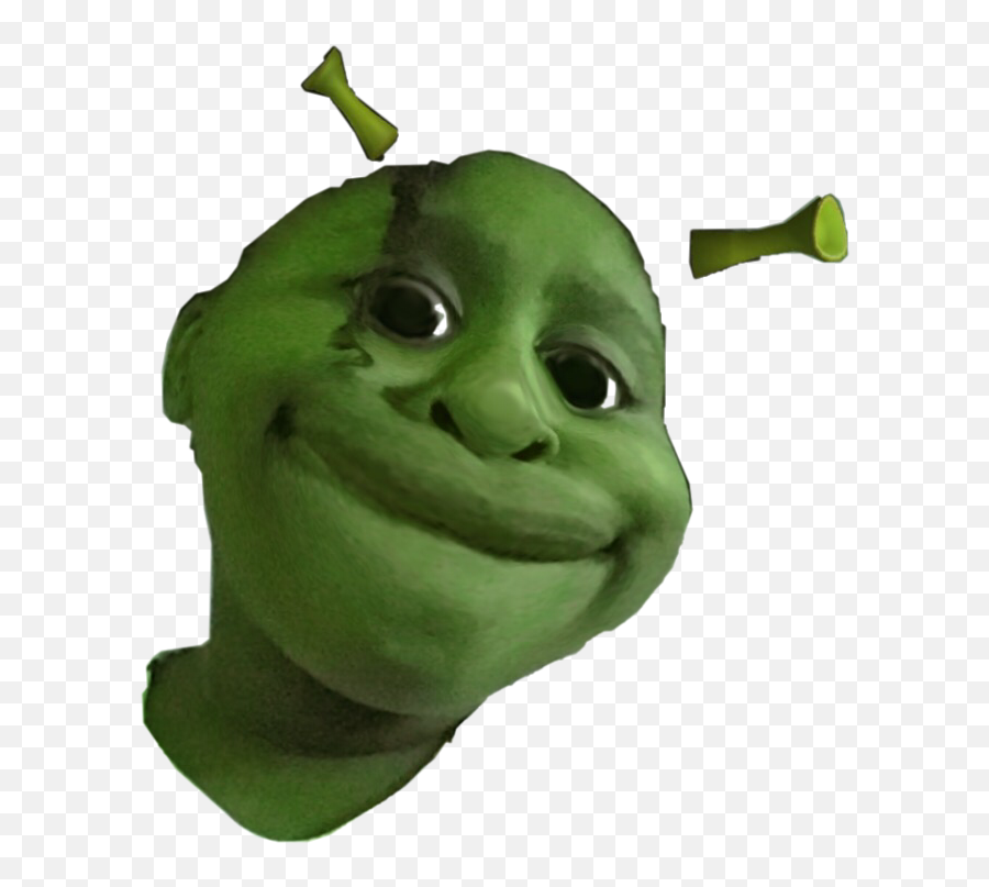 Cara De Shrek Meme Png Emoji,Imagen Del Emoticon Wasausky