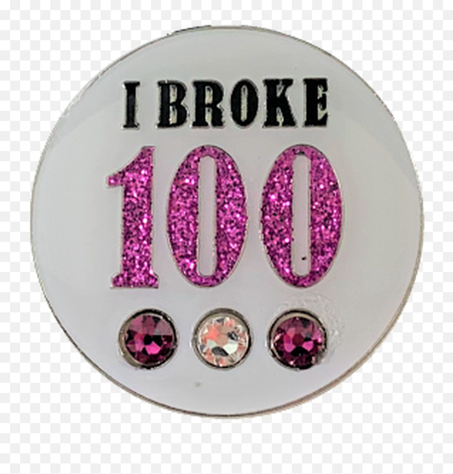 Bonjoc I Broke 100 Crystal Ball Marker Emoji,Emojis Pink Heart Broke
