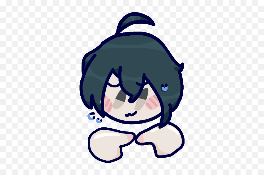 Shy Shuichi Anime Danganronpa Danganronpa Memes Emoji,Ouma Emoji