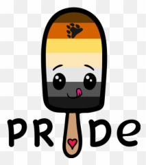 Bear Pride Ice Pop Svg File - Svg Designs Svgdesignscom Emoji,Lesbian Pride Emoji