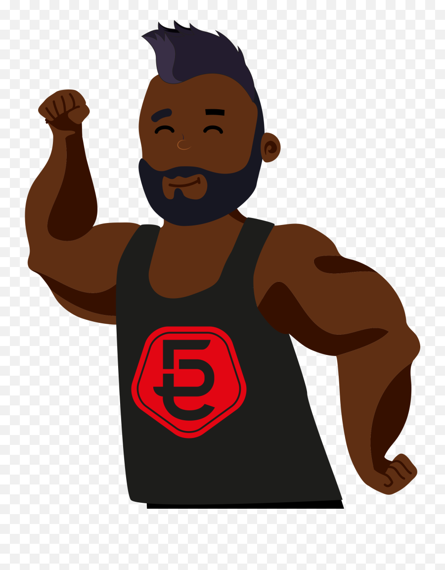 5 Elements Fitness Emoji,Muscle Tone 1 Emoji