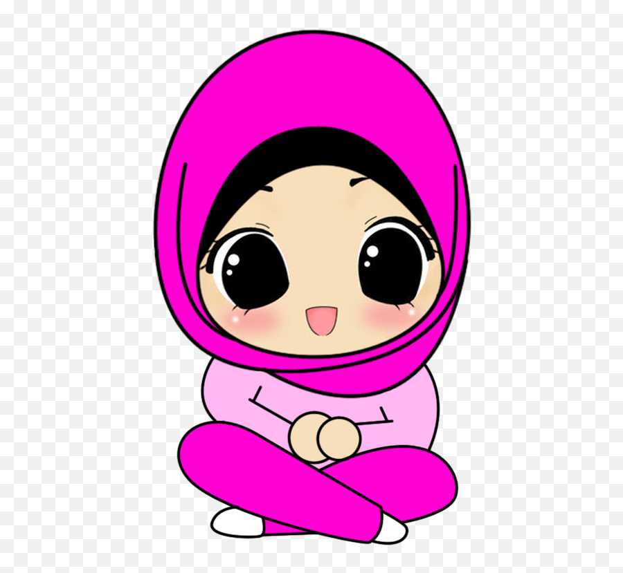 Imgs For U003e Muslimah Cartoon Cute - Clipart Best Clipart Best Emoji,Hijab Emoji