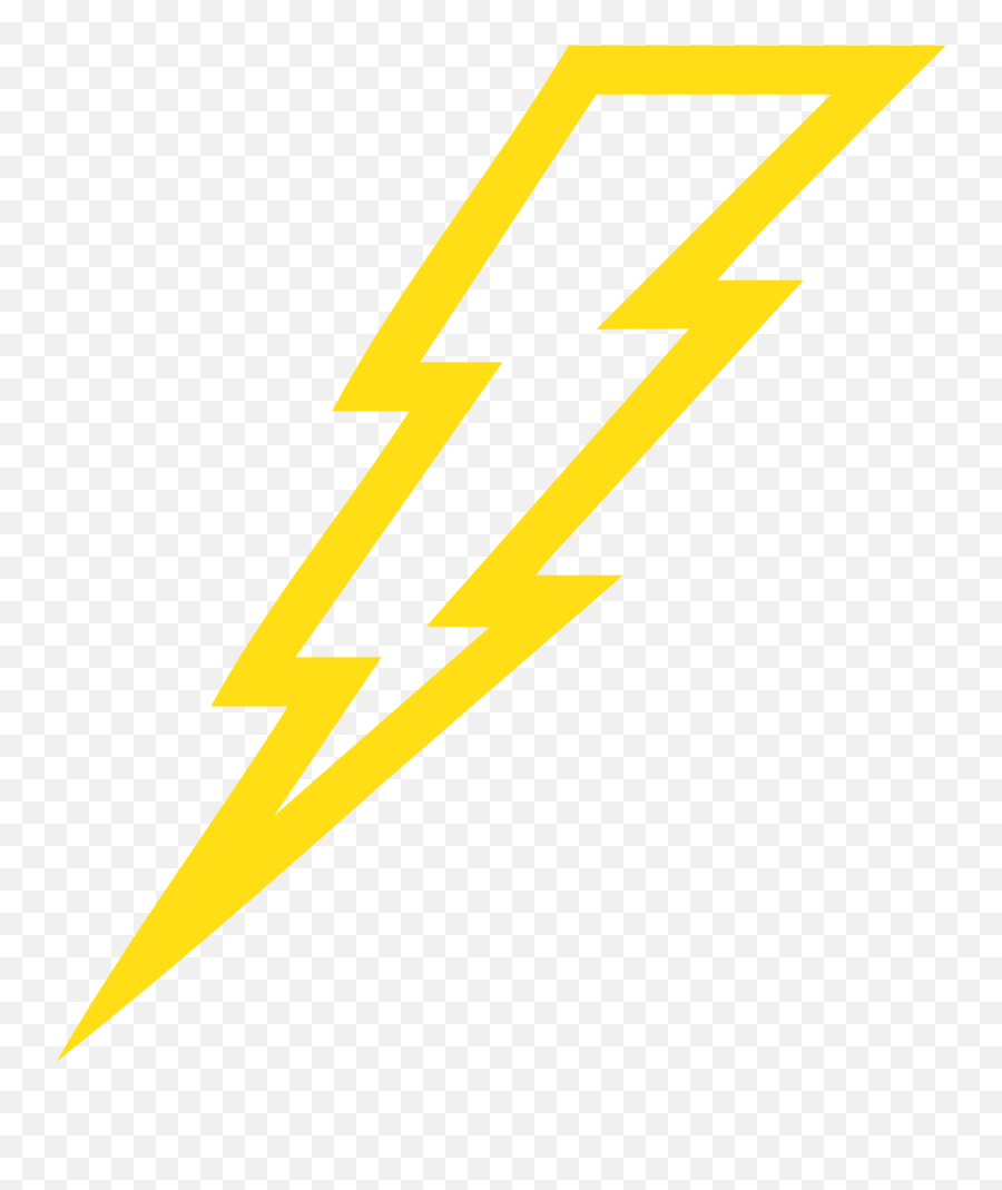 Lightning Bolt Transparent Background - Clip Art Lightning Bolt Emoji,Lightning Emoji