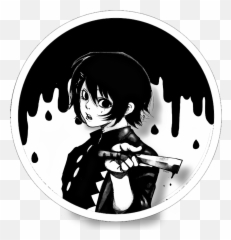 White Black Juuzousuzuya Sticker By Gravy - Tokyo Ghoul Manga Transparent Emoji,Gravy Emoji