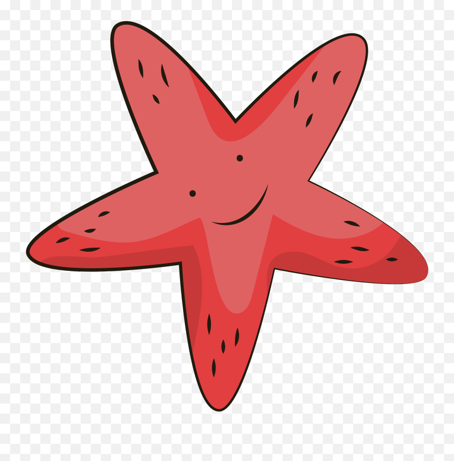 Sea Star Clipart - Clipart Etoile De Mer Emoji,Starfish Emoji