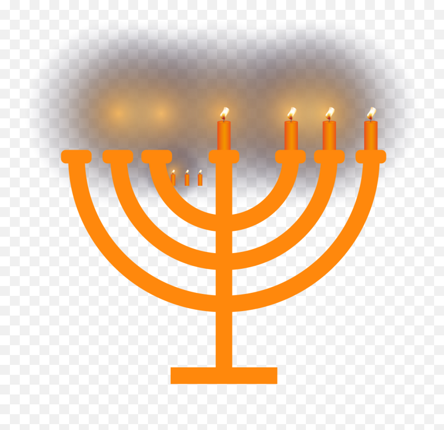 Menorah Clipart Hanukkah Candle - Menorah Emoji,Chanukah Emoji