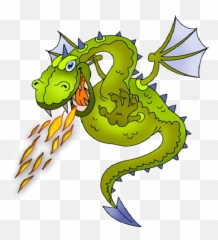 Flame Clipart Bitmap Flame Bitmap - Cartoon Dragon Png Emoji,Fire Breathing Dragon Emoji