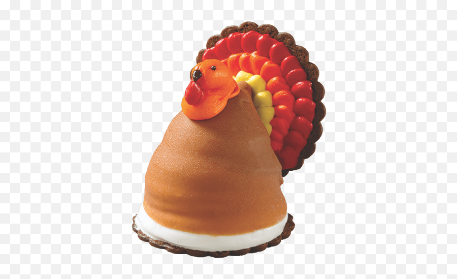 Turkey Thanksgiving Ice Cream Novelty Lil Gobblers - Carvel Turkey Ice Cream Emoji,Thanksgiving Emojis