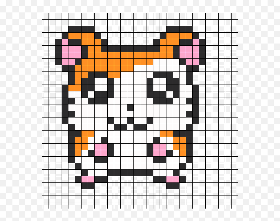 Kandi Patterns For Kandi Cuffs - Popular Pony Bead Patterns Hamtaro Perler Bead Pattern Emoji,Hamtaro Emoji