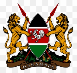 Flag Of Kenya Flag Download - Kenya Coat Of Arms Logo Png Emoji,Somaliland Emoji