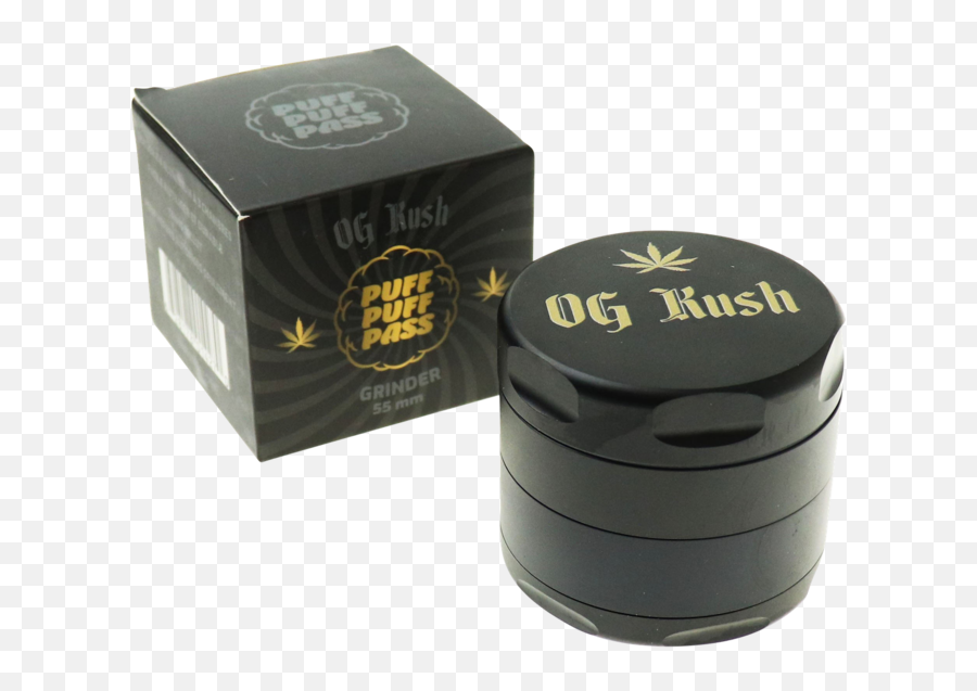 Puff Puff Pass Strain Grinder - Lid Emoji,Kush Emoji