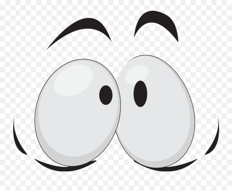 Eyeballs Clipart Surprised Eye - Surprised Eyes Transparent Emoji,Eyes Popping Out Emoticon