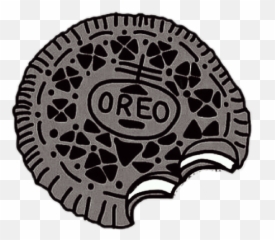Oreo Cookie Sticker By Kemily Murphy - Oreo Kawaii Emoji,Oreo Cookie Emoji