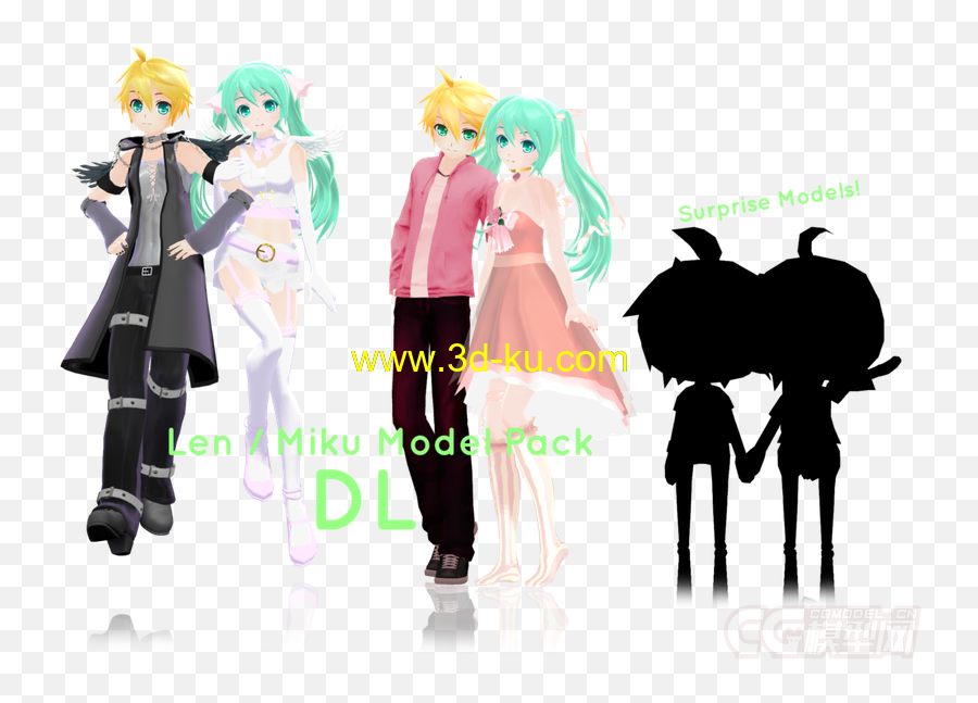 Mmd480 Watchers Gift - Mmd Models Len Emoji,Mmd Poses Emotions