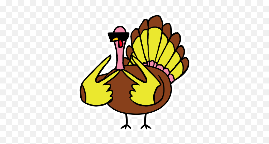 Turkey Sticker Pack - Turkey Emoji,Animated Turkey Emoticon For Text