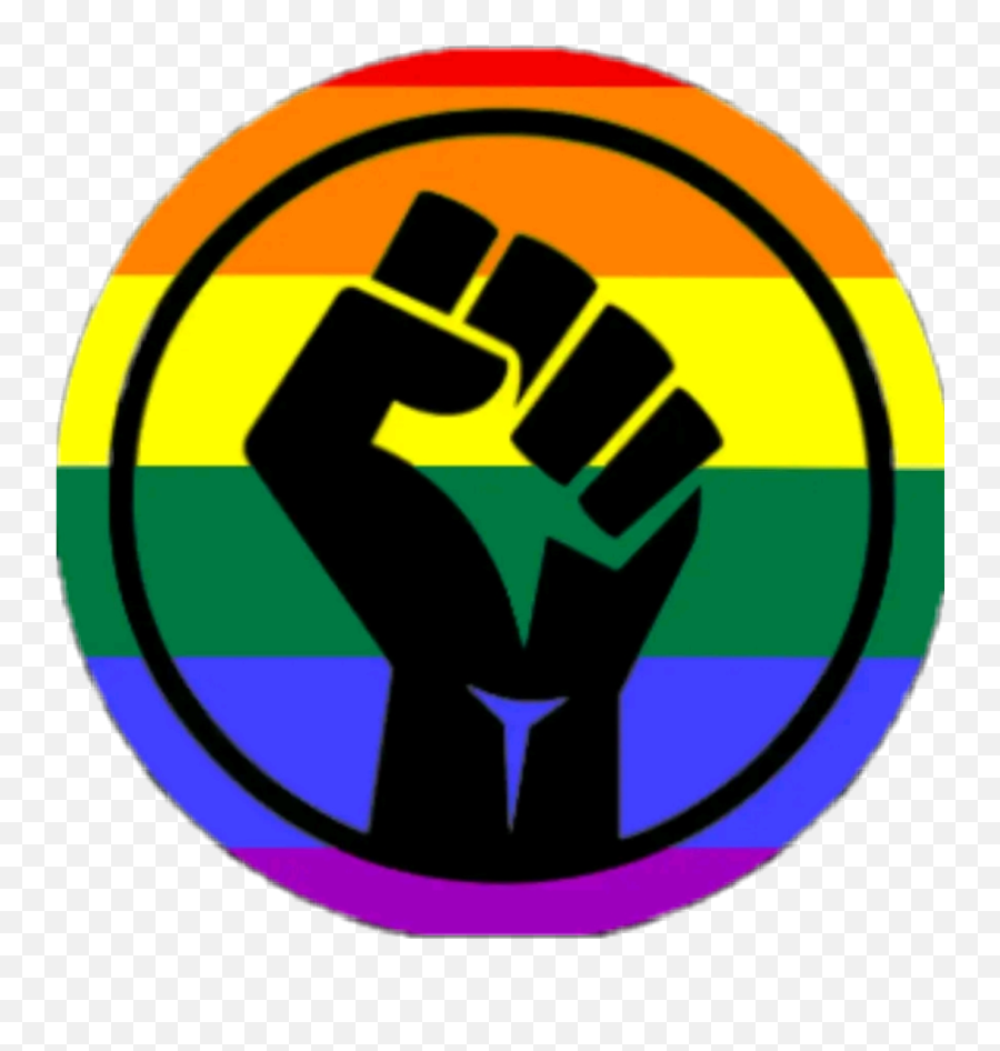 Lgbt Pride Support Sticker By Charlotte - Black Lives Matter Logos Bunt Emoji,Fist Emoji Pride
