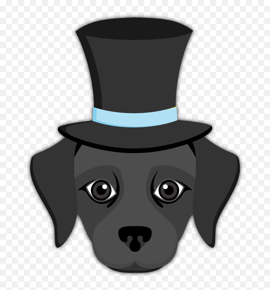 Black Labrador Emoji - Dog Emoji Transparent Background,Pics Of The Lolipop Emojis
