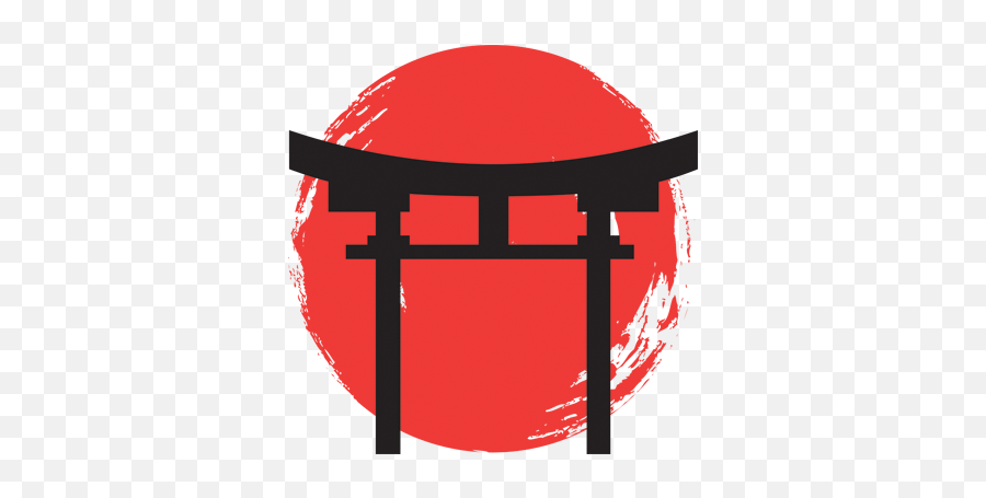 Icon Japanischer Tempel Sticker - Japanese Clipart Png Emoji,Japanische Emoticons