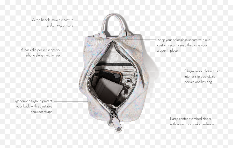 Tamitha Mini Backpack Opal Leather - For Women Emoji,Emoji Guess Gloves+bag=?