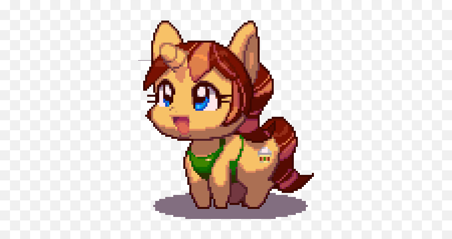 Java Chip Pixel Art Safe Solo - Fictional Character Emoji,Mlp Chibi Emotions