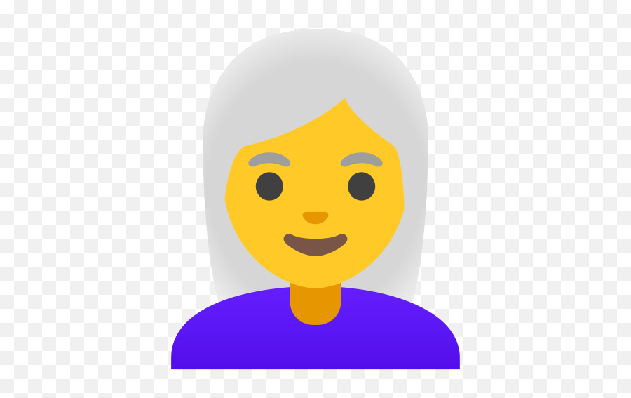 U200d Woman White Hair Emoji - Emoji,Adult Emojis For Emails