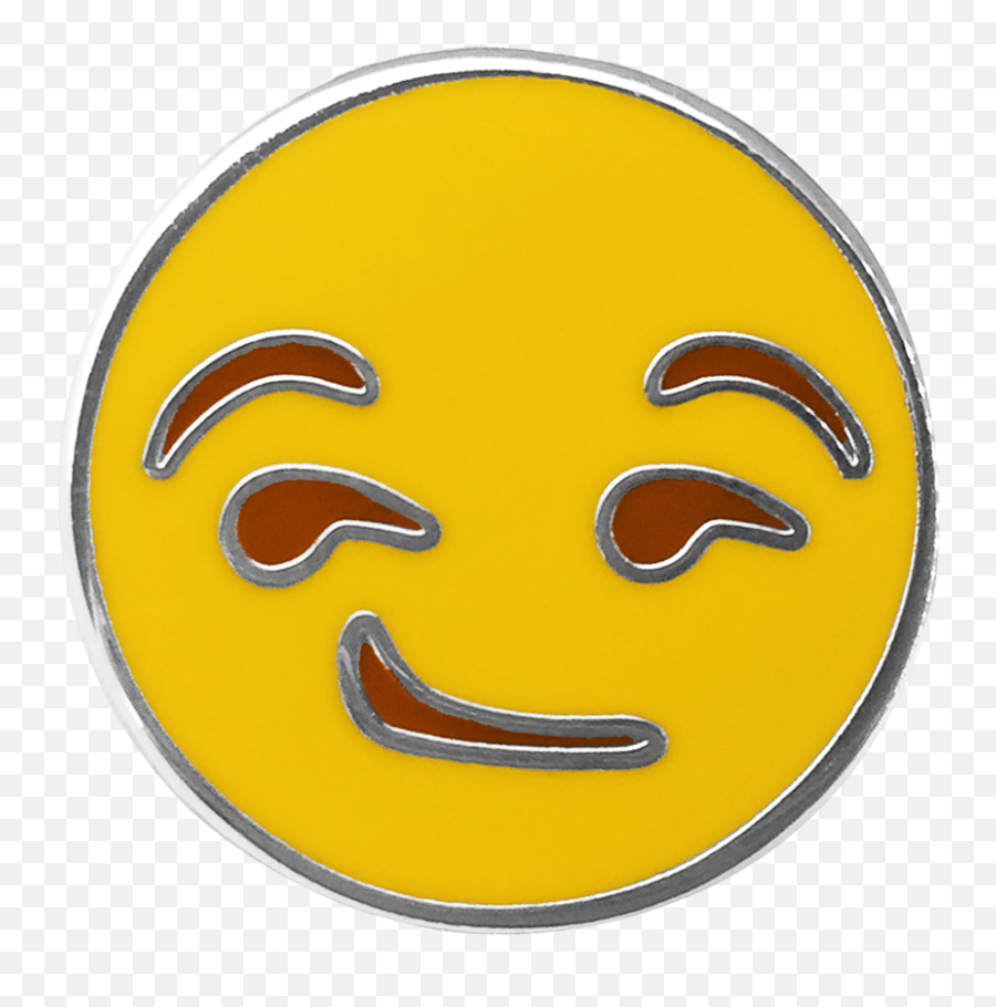 Download Hd High Quality Assault Smirk Badge Blank Meme - Smiley Smirk Face Template Emoji,Emoticon Meme Transparent Pretty