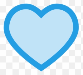 Heart Icon Of Colored Outline Style - Available In Svg Png Transparent Blue Heart Outline Emoji,Blue Heart Emoji Transparent