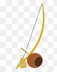 Berimbau Clipart - Cesta De Pesca Png Emoji,Capoeira Emoticon