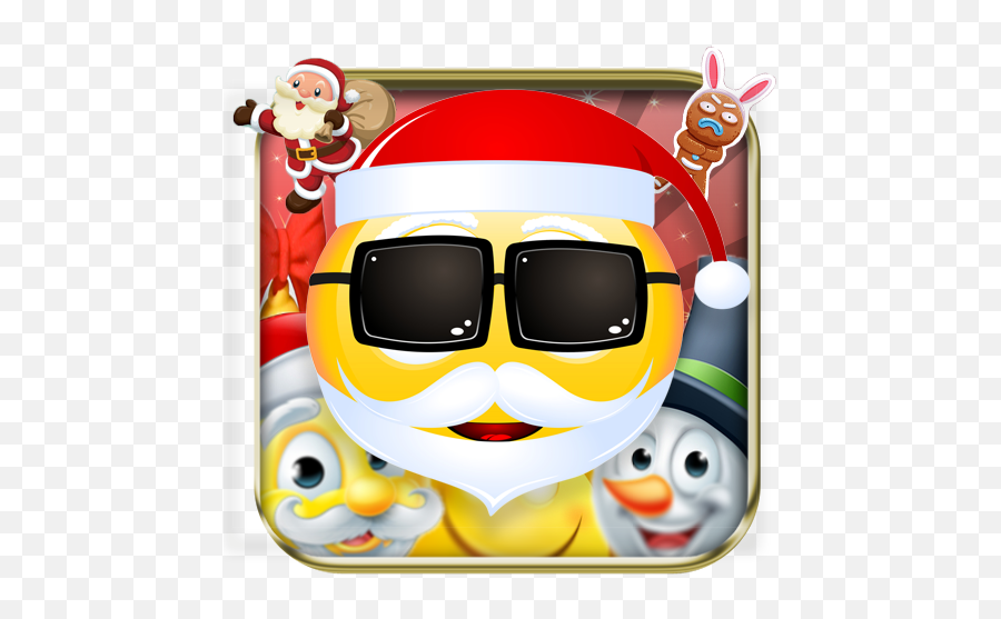 Christmas Sticker Funny Emoji Keyboard - Happy,Alte Emojis