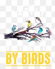 Easily Distracted By Birds Birding - A4 Size Designer Sheets Emoji,Emoticons For Bird Watchers