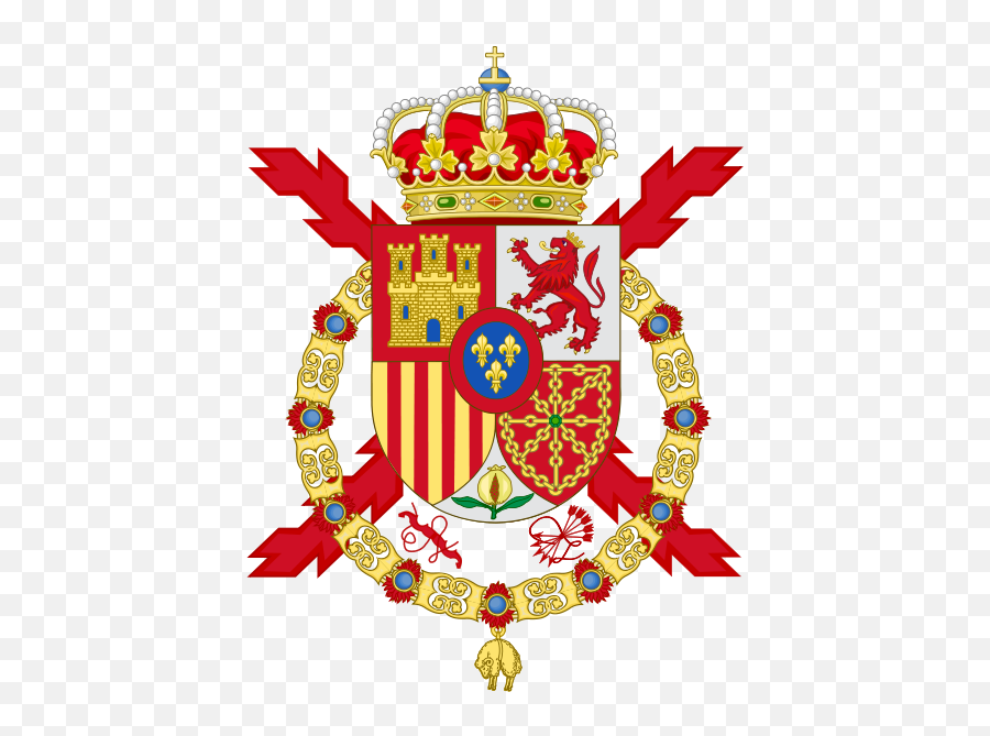 Cross Of Burgundy - Wikiwand Spanish Royal Coat Of Arms Emoji,Emoji Croix Iphone