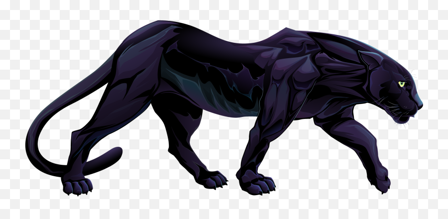 Panther Png File Png Svg Clip Art For - Black Panther Black Tiger Png Emoji,Vblack Panther Emojis