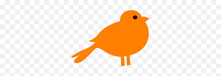 Little Orange Bird Png Svg Clip Art For Web - Download Clip Little Orange Bird Emoji,Emoji For Big Bird