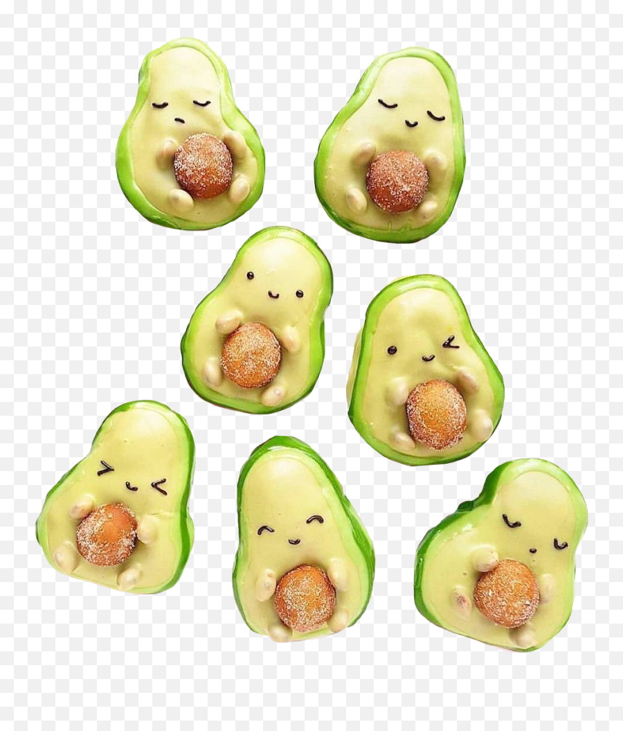 Cute Clipart Avocado Cute Avocado Transparent Free For - Cute Kawaii Avocados Emoji,Avocado Emoji Png