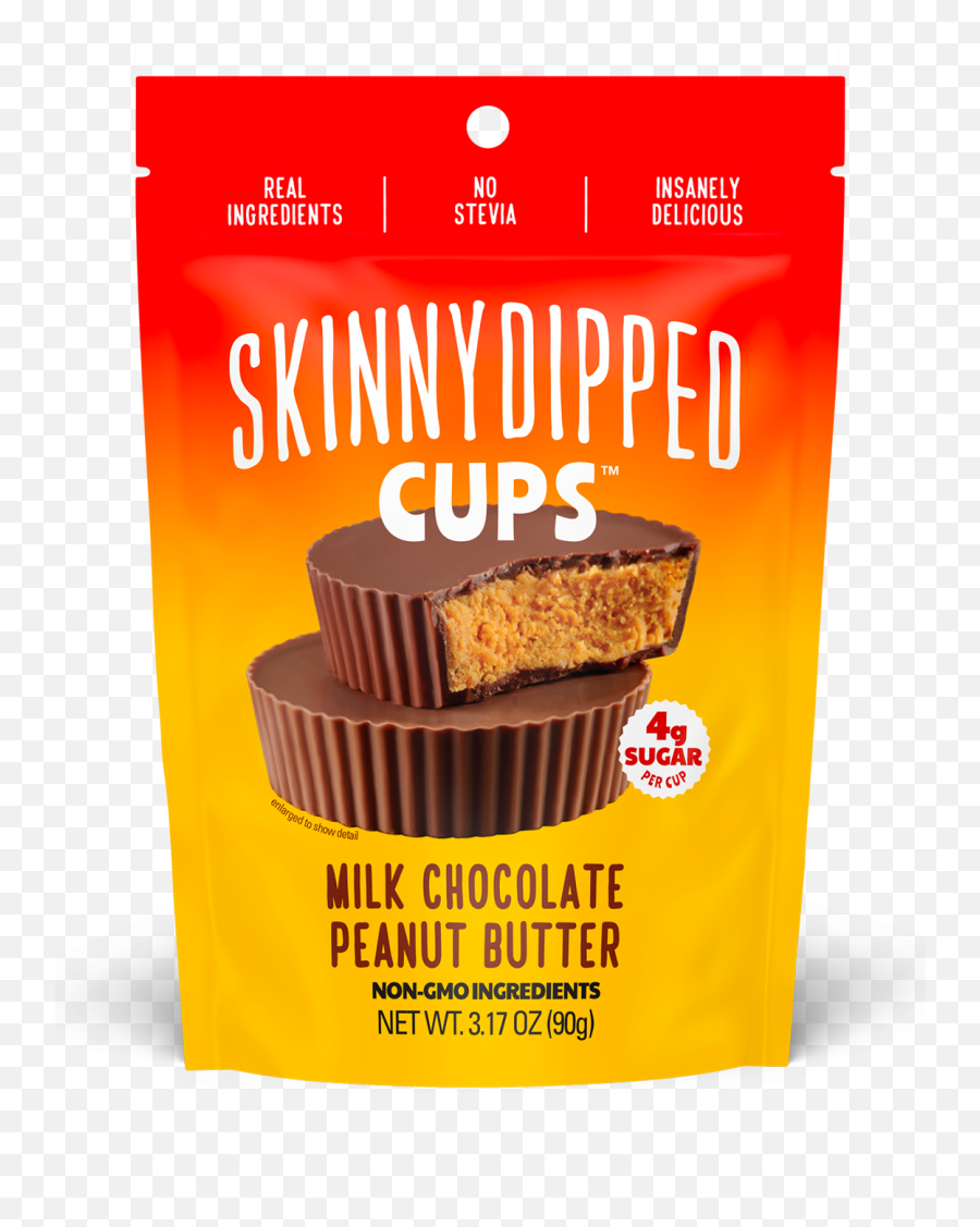 Skinnydipped Milk Chocolate Peanut - Baking Cup Emoji,Chocolate Substitute For Emotions