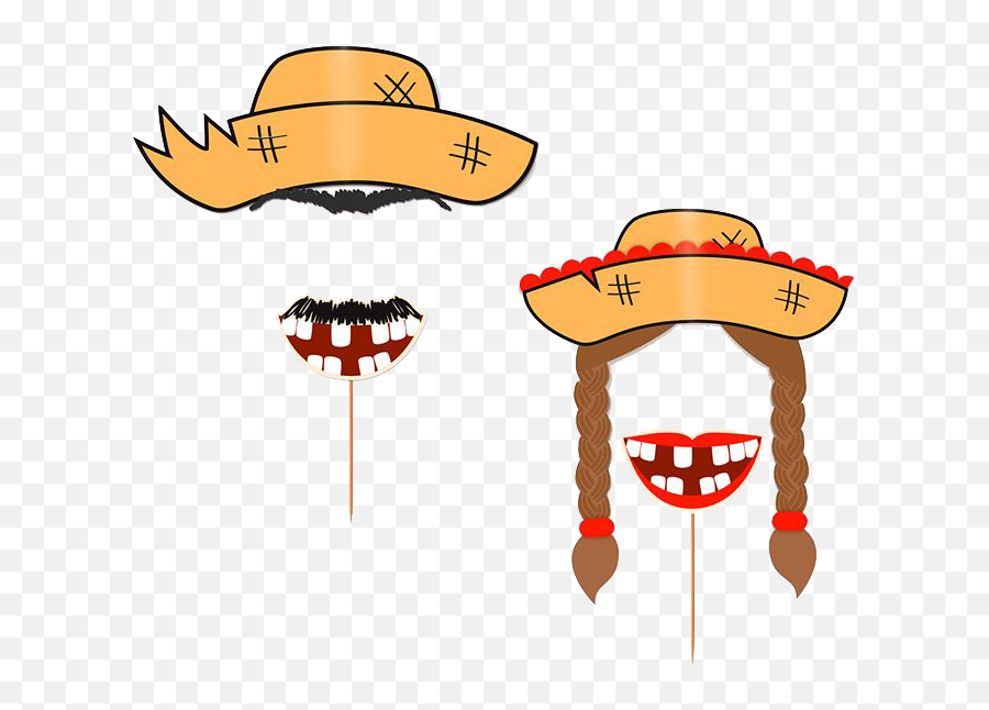 60 Imagens Elementos De Festa Junina Em Png Transparente - Adereços Para Festa Junina Emoji,Imagens Emoticons Casal