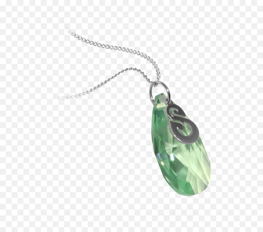Emerald Dofus Pendant In Swarovski - Pendentif Dofus Swarovski Emoji,What Do The Emotions Mean On Your Necklace
