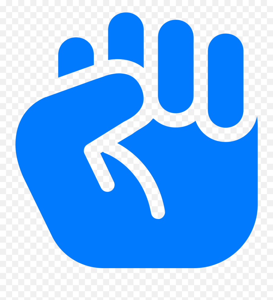 Clenched Fist Icon Download Clipart - Full Size Clipart Icon Emoji,Raised Fist Emoji